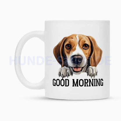 Tasse "American Fox Hound - Good Morning" – hunde-shirt.de