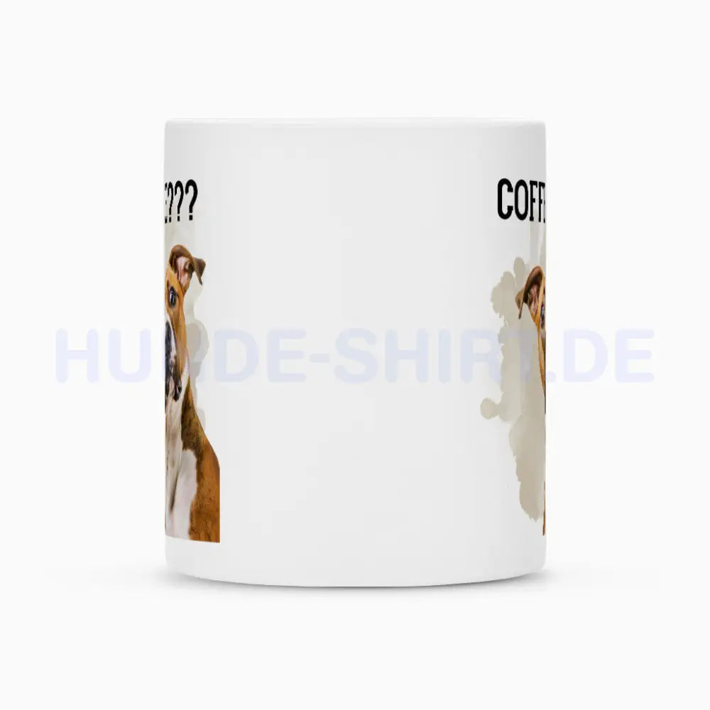 Tasse "American Staffordshire Terrier - Coffee???" – hunde-shirt.de