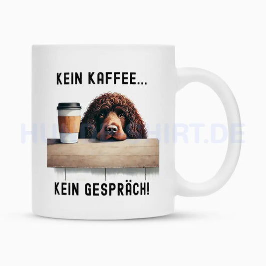 Tasse "American Water Spaniel - Kein Kaffee..." Weiß – hunde-shirt.de