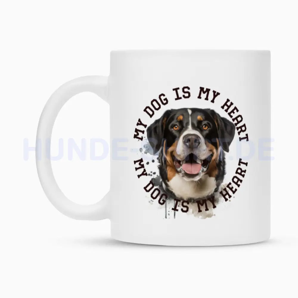 Tasse "Appenzeller Sennenhund HEART" – hunde-shirt.de