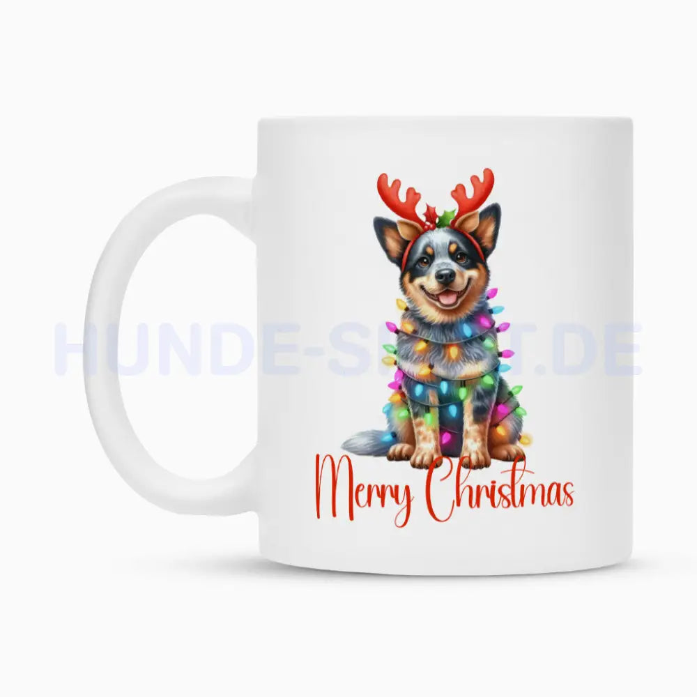 Tasse "Australian Cattle Dog - Funny Christmas" – hunde-shirt.de