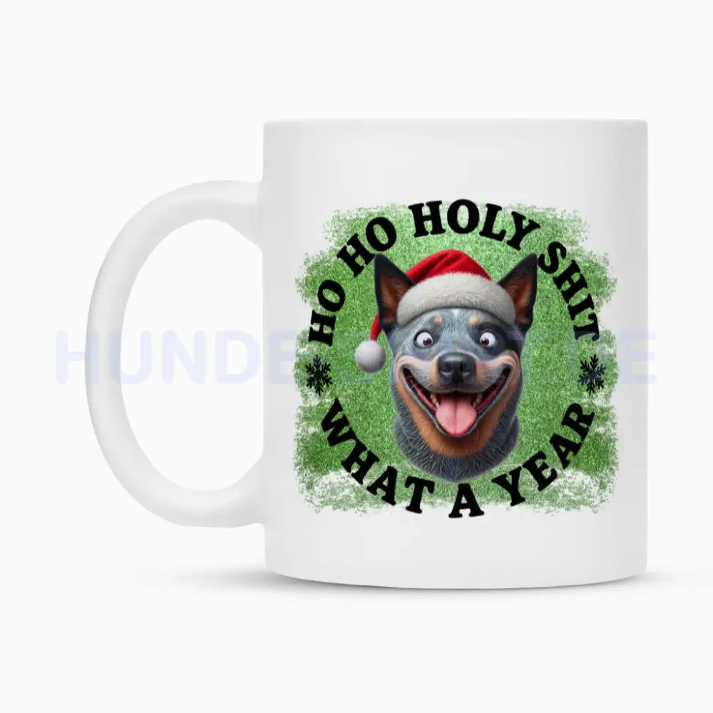 Tasse "Australian Cattle Dog - HO HO..." – hunde-shirt.de