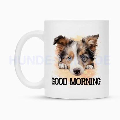 Tasse "Australian Shepherd - Good Morning 3" – hunde-shirt.de