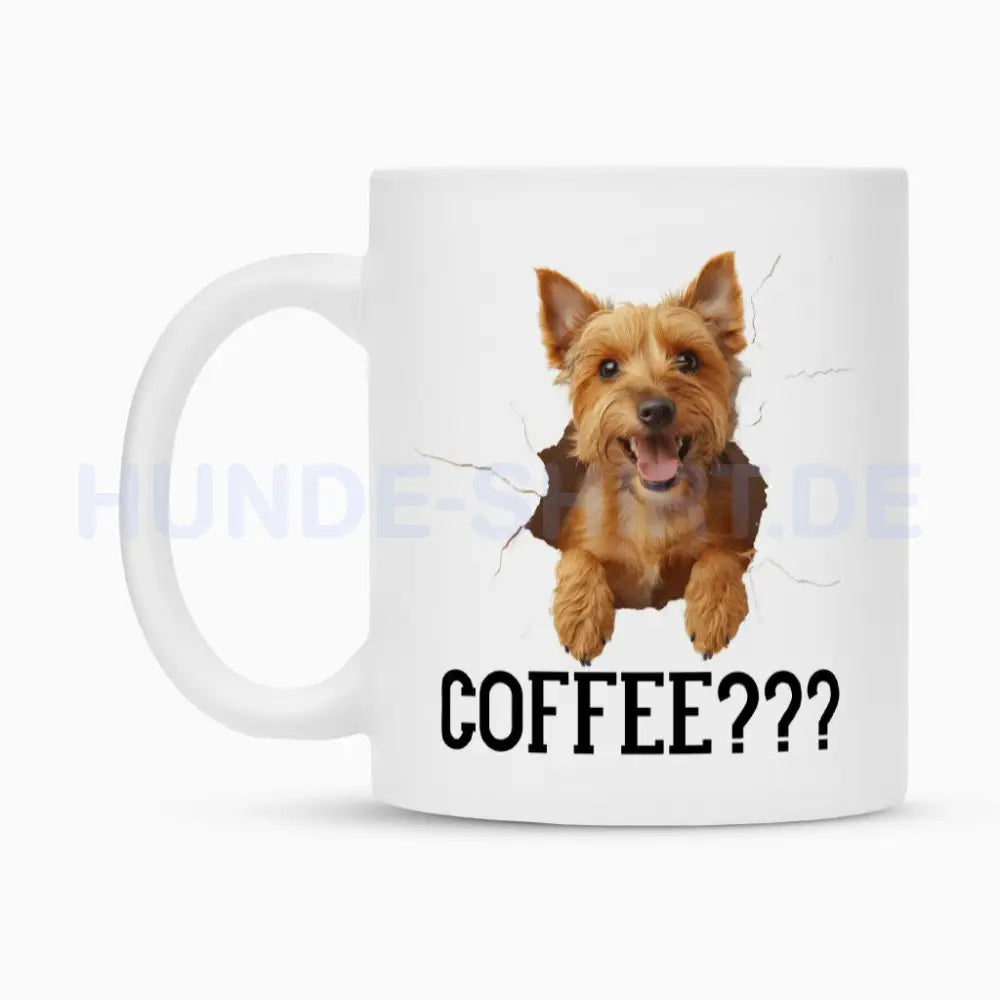 Tasse "Australian Terrier - COFFEE???" – hunde-shirt.de