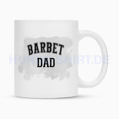 Tasse "Barbet - DAD" Weiß – hunde-shirt.de