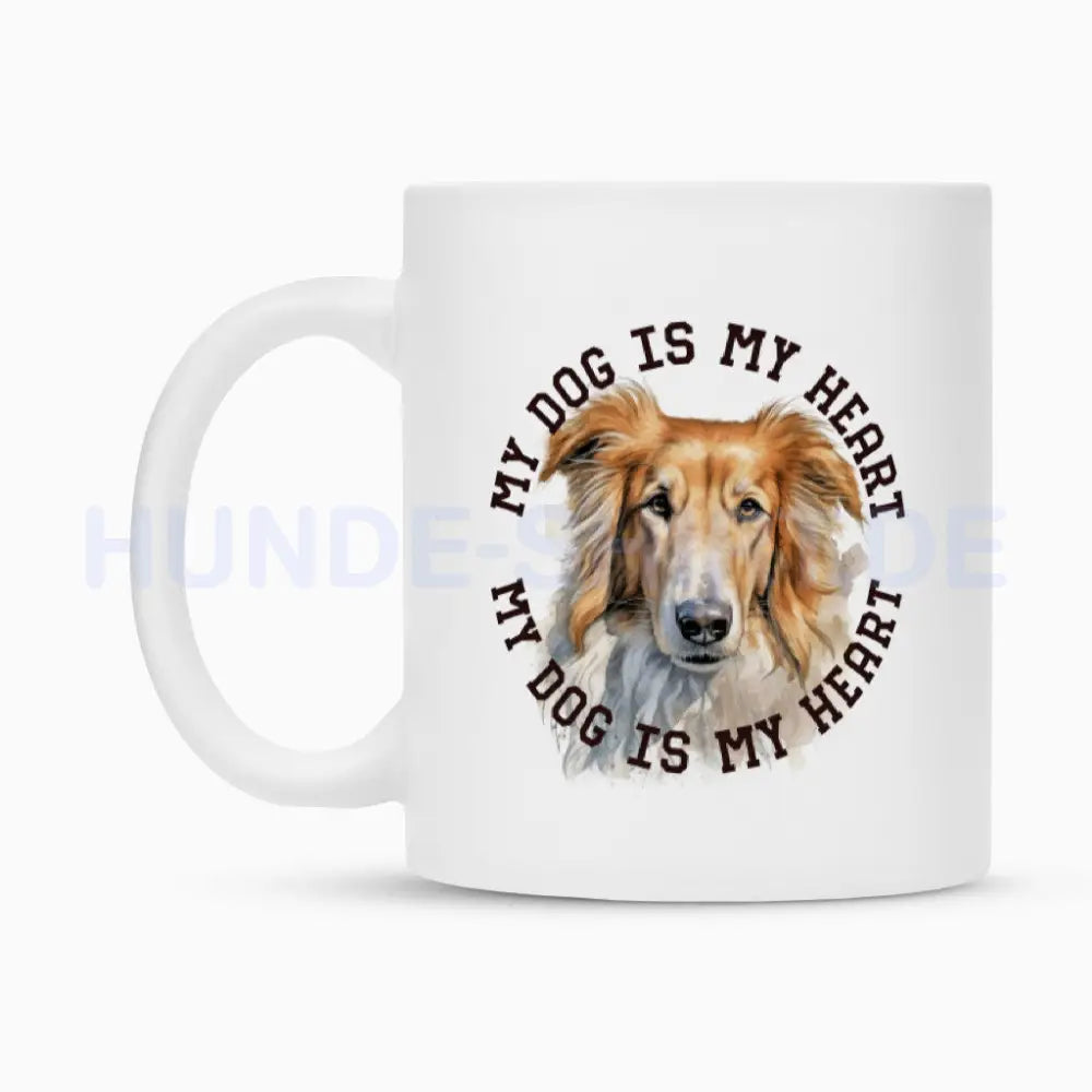 Tasse "Barsoi HEART" – hunde-shirt.de