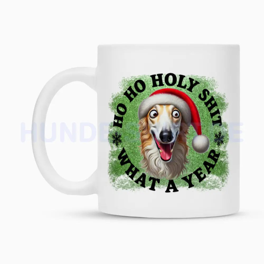 Tasse "Barsoi - HO HO..." – hunde-shirt.de