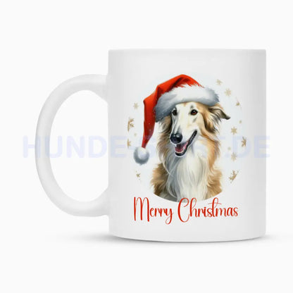 Tasse "Barsoi - Merry Christmas" – hunde-shirt.de