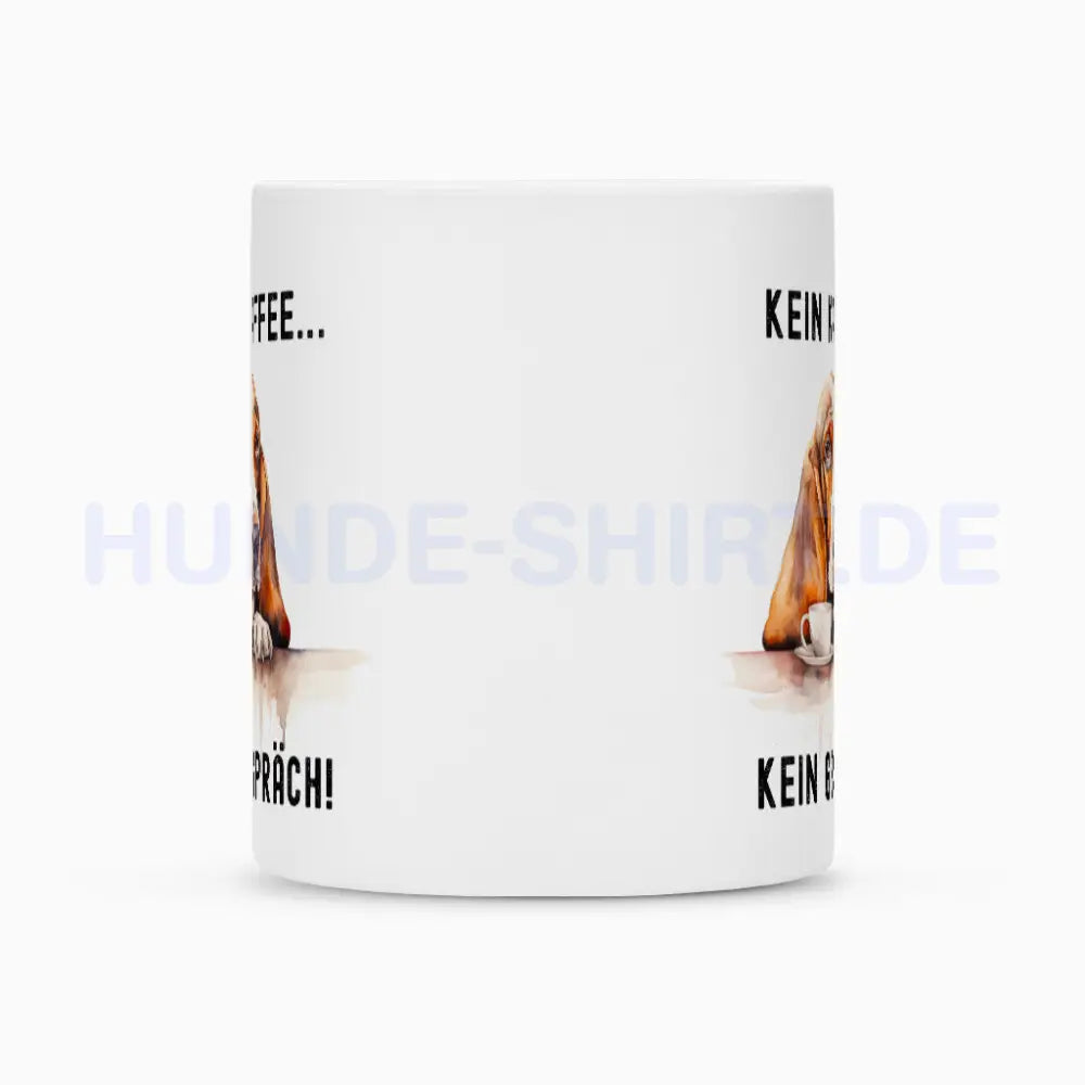 Tasse "Basset - Kein Kaffee..." – hunde-shirt.de