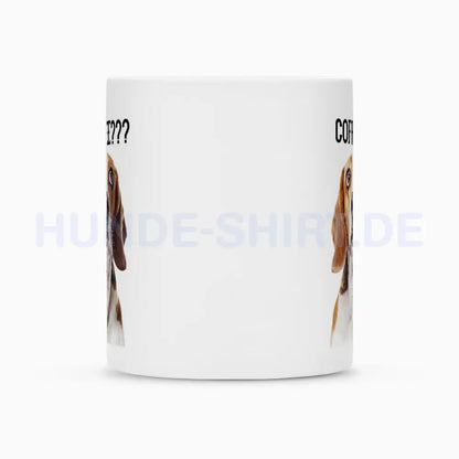 Tasse "Beagle - COFFEE???" – hunde-shirt.de