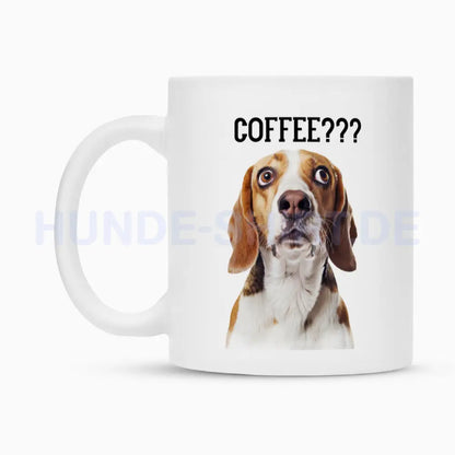 Tasse "Beagle - COFFEE???" – hunde-shirt.de