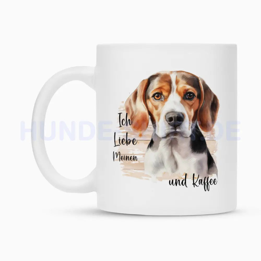 Tasse "Beagle - Ich liebe meinen..." – hunde-shirt.de