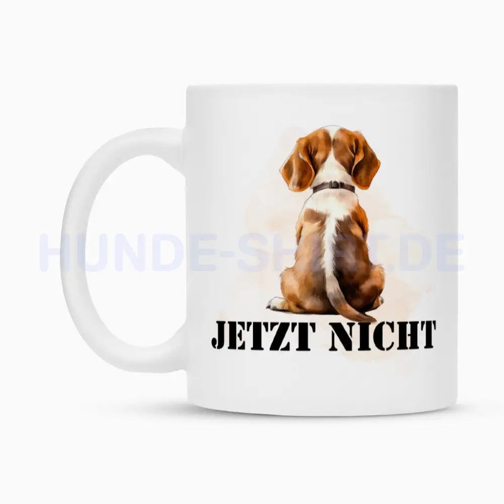 Tasse "Beagle - JETZT NICHT" – hunde-shirt.de