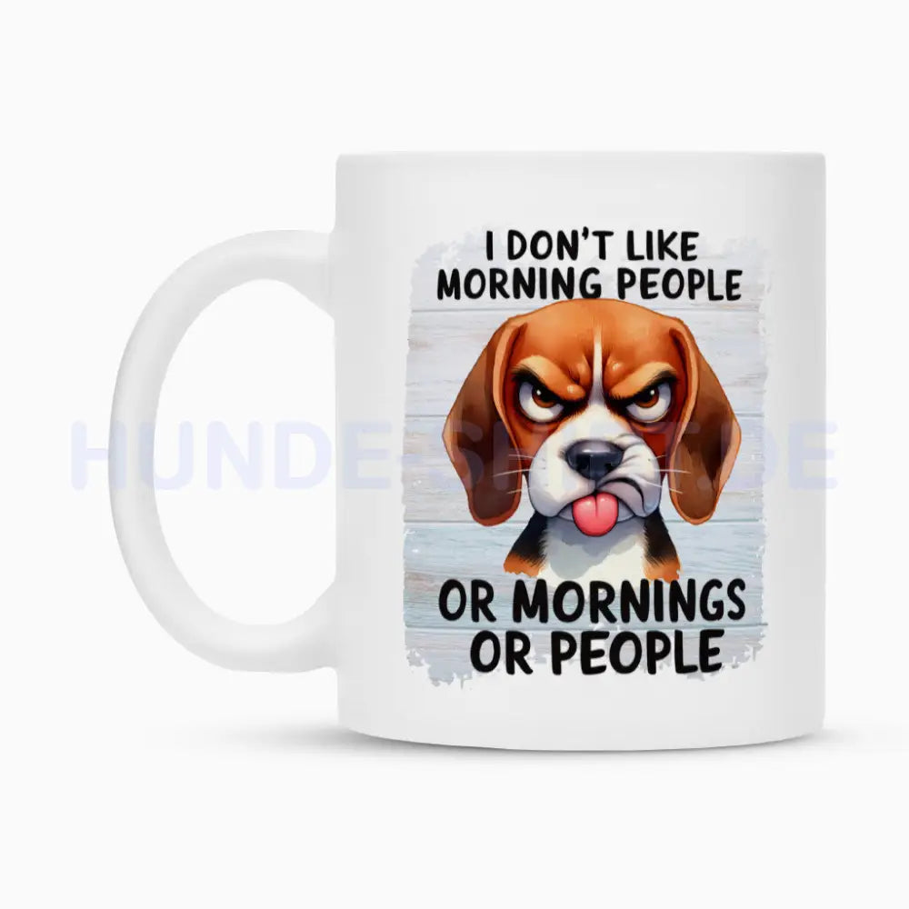 Tasse "Beagle - Morning People" – hunde-shirt.de