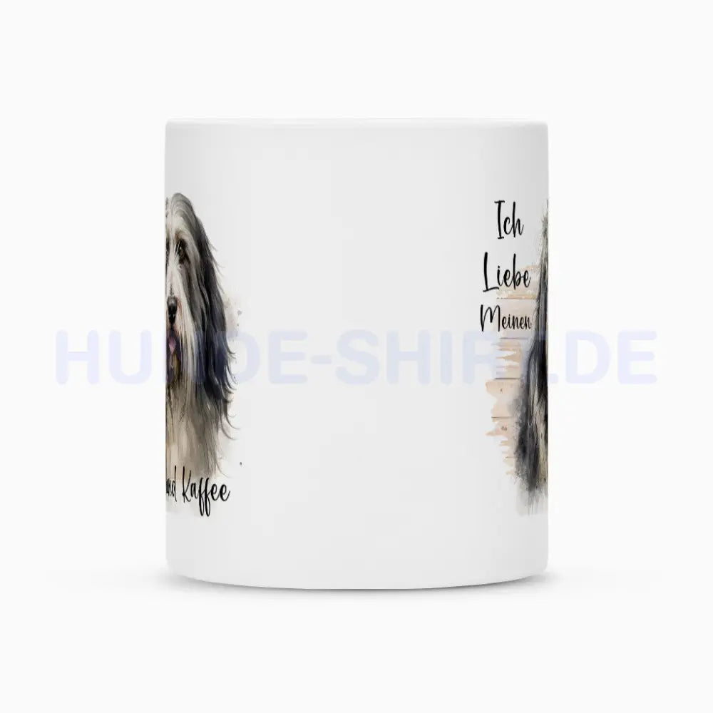 Tasse "Bearded Collie - Ich liebe meinen..." – hunde-shirt.de