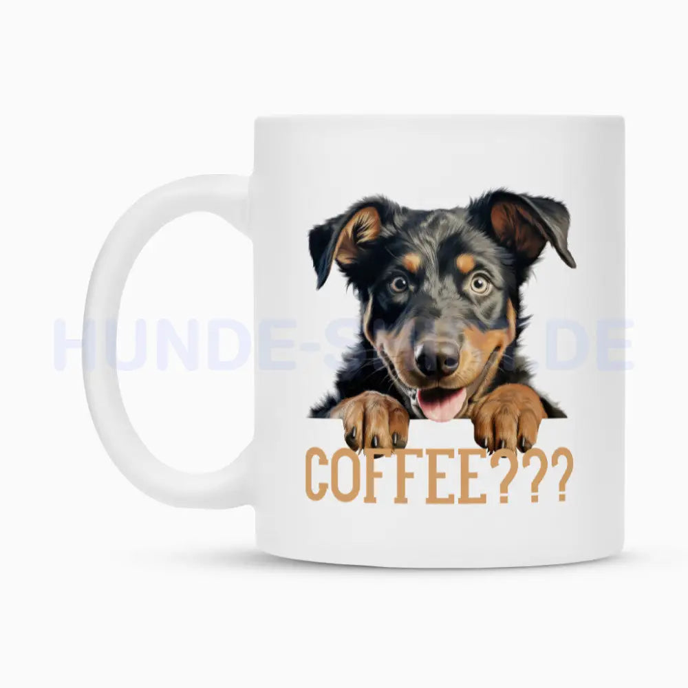 Tasse "Beauceron - COFFEE???" – hunde-shirt.de