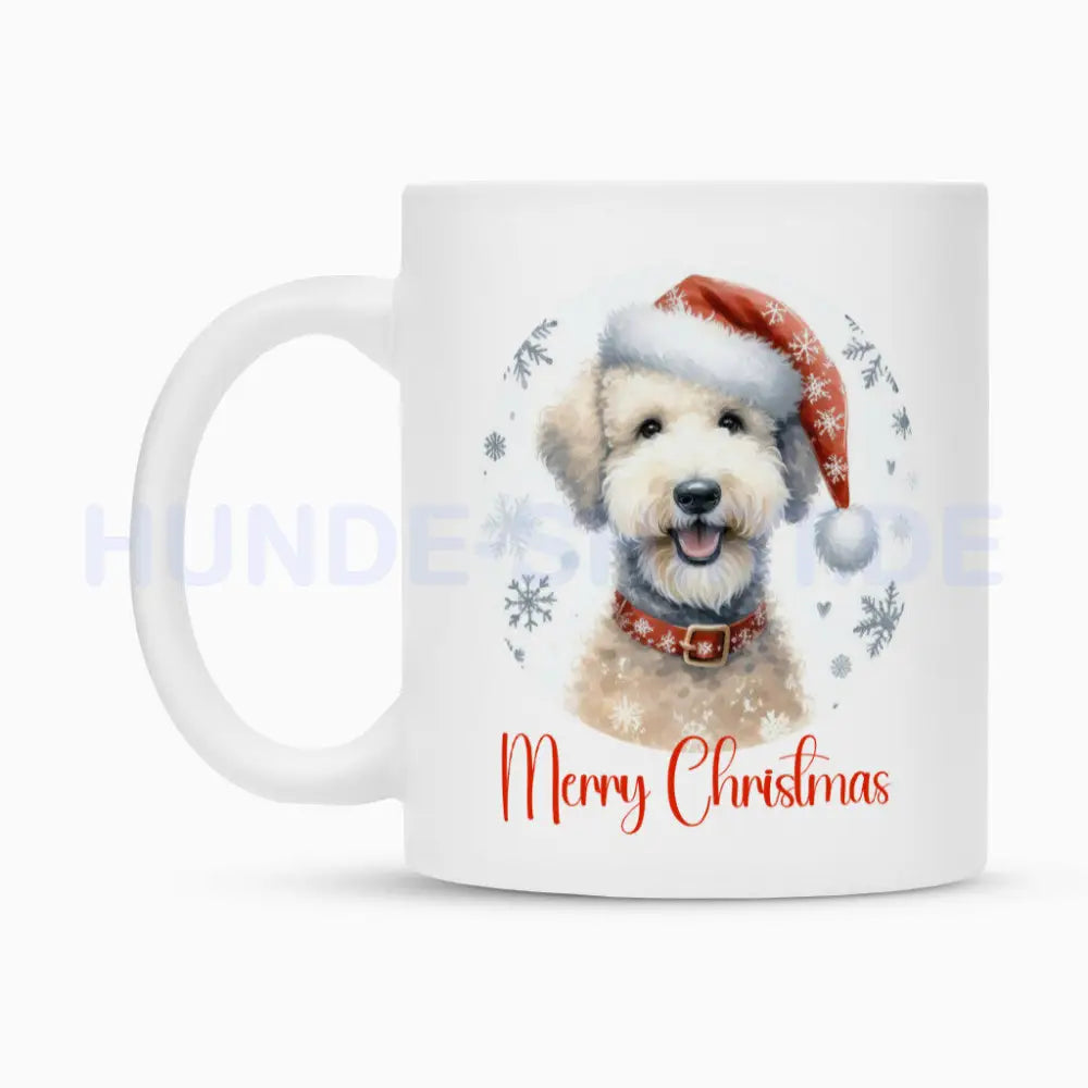 Tasse "Bedlington Terrier - Merry Christmas" – hunde-shirt.de