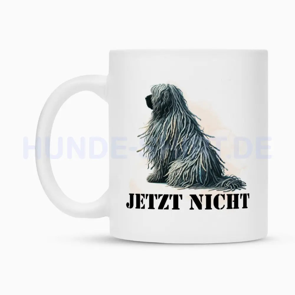 Tasse "Bergamasco - JETZT NICHT" – hunde-shirt.de