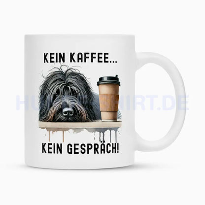 Tasse "Bergamasco - Kein Kaffee..." Weiß – hunde-shirt.de