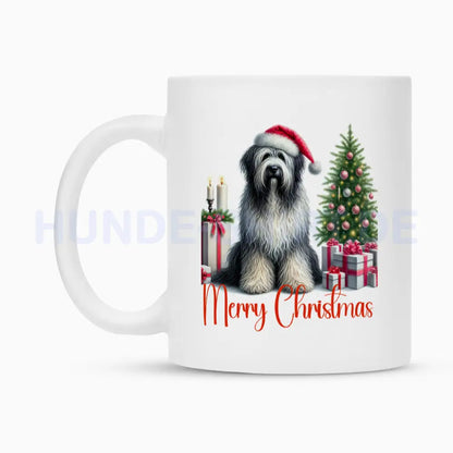 Tasse "Bergamasco - Merry Christmas 2" – hunde-shirt.de