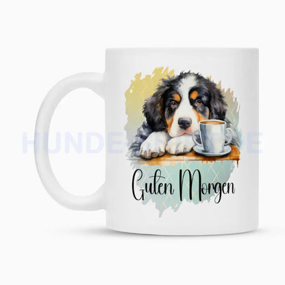 Tasse "Berner Sennenhund - Guten Morgen" – hunde-shirt.de