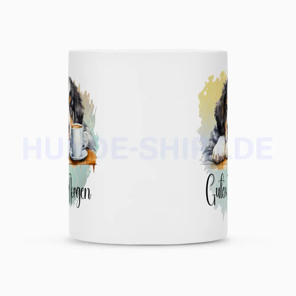 Tasse "Berner Sennenhund - Guten Morgen" – hunde-shirt.de