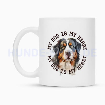 Tasse "Berner Sennenhund HEART" – hunde-shirt.de