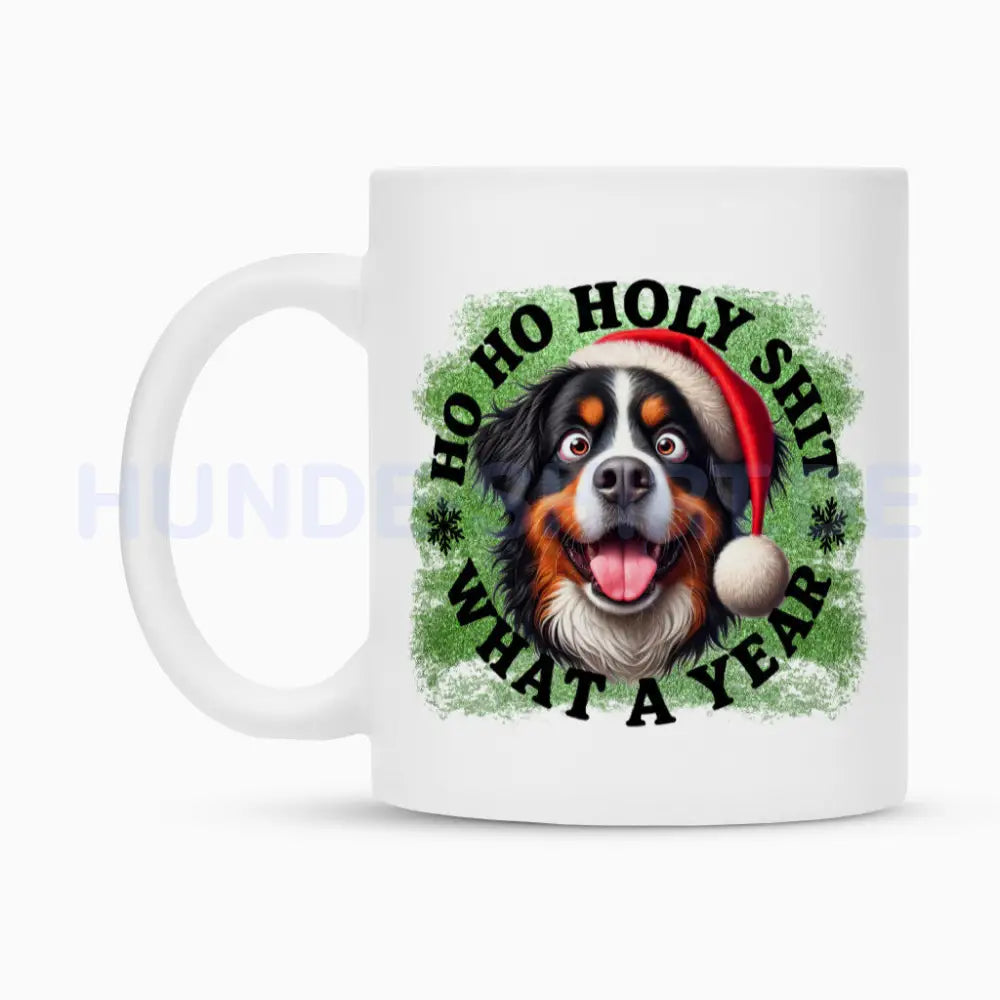 Tasse "Berner Sennenhund - HO HO..." – hunde-shirt.de