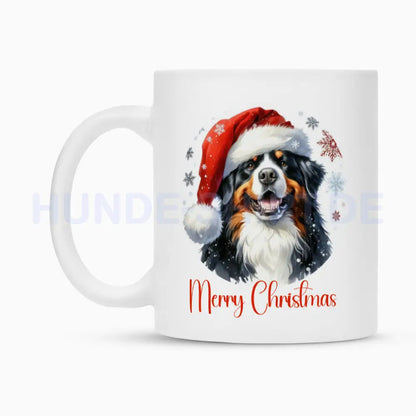 Tasse "Berner Sennenhund - Merry Christmas" – hunde-shirt.de