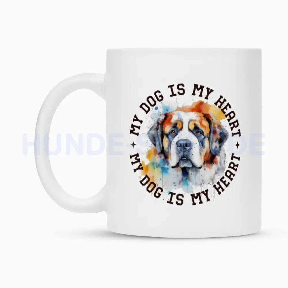 Tasse "Bernhardiner HEART" – hunde-shirt.de