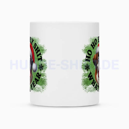 Tasse "Bernhardiner - HO HO..." – hunde-shirt.de