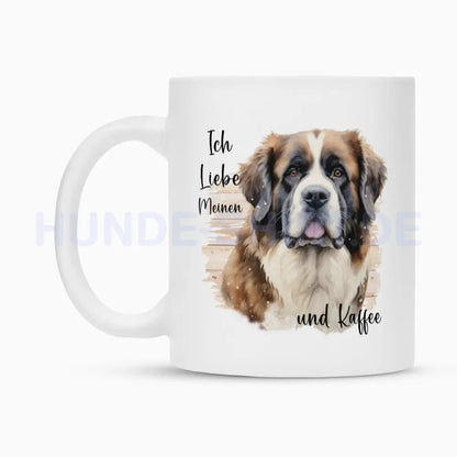 Tasse "Bernhardiner - Ich liebe..." – hunde-shirt.de