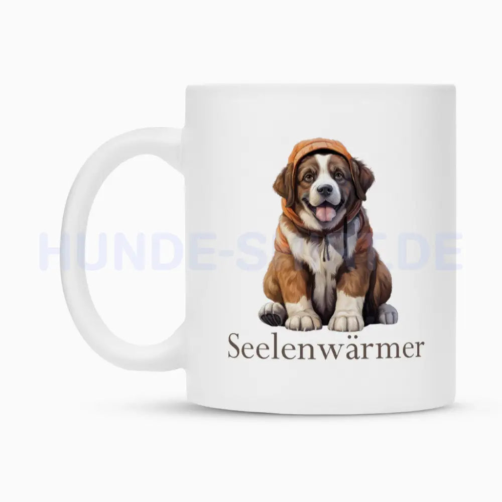 Tasse "Bernhardiner - Seelenwärmer" – hunde-shirt.de