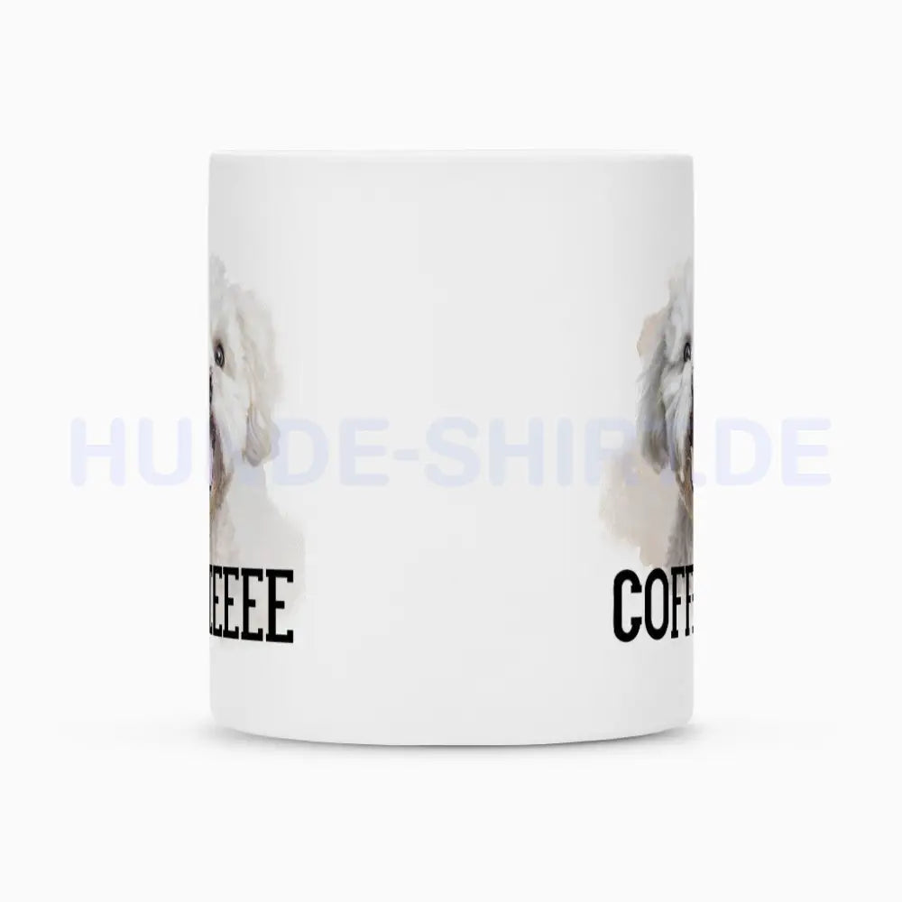 Tasse "Bichon Frisé - COFFEEEEE" – hunde-shirt.de