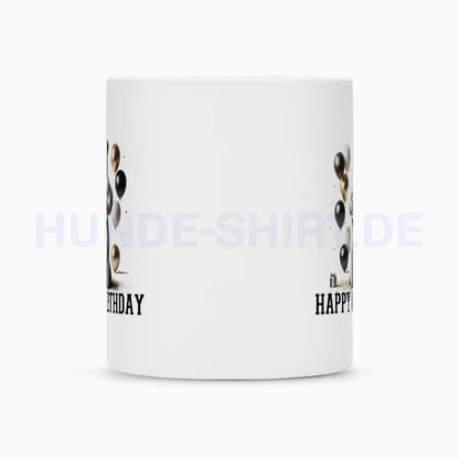 Tasse "Bichon Frisé - Happy Birthday" – hunde-shirt.de