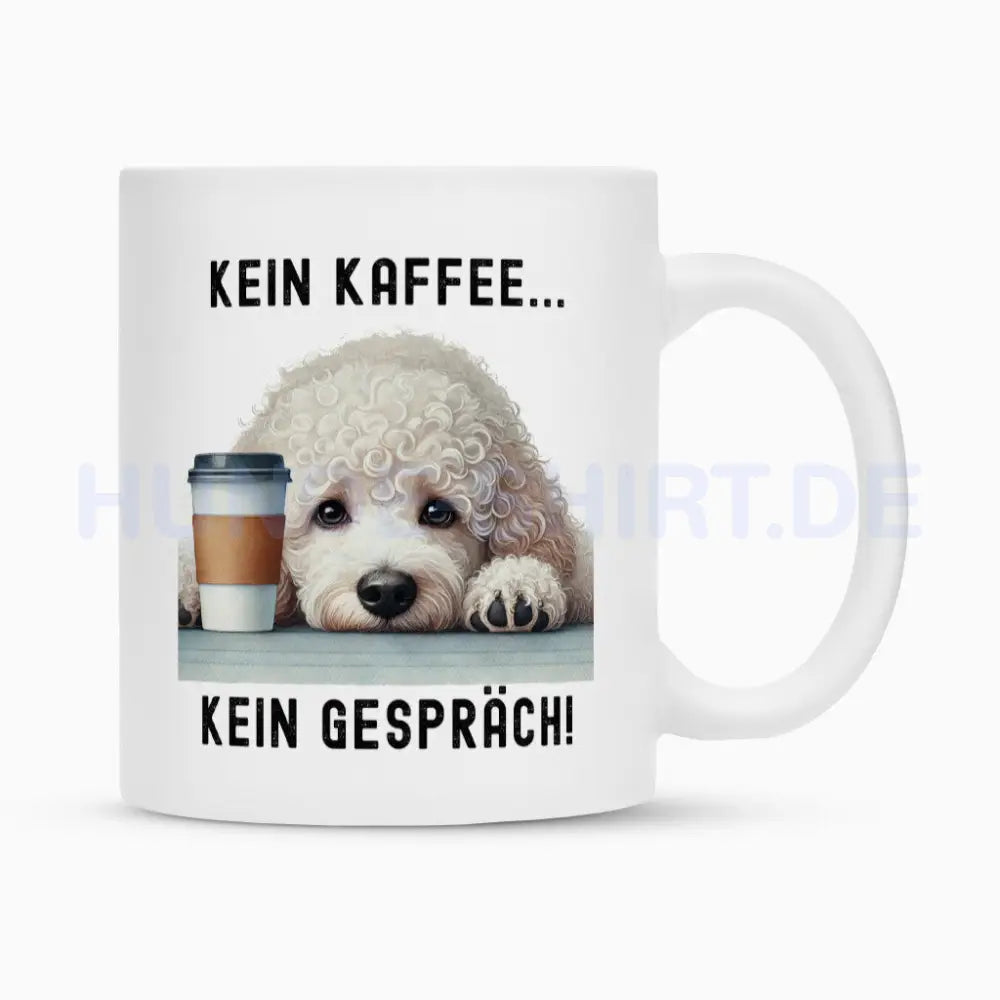 Tasse "Bichon Frisé - Kein Kaffee..." Weiß – hunde-shirt.de