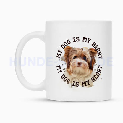 Tasse "Biewer Terrier HEART 2" – hunde-shirt.de