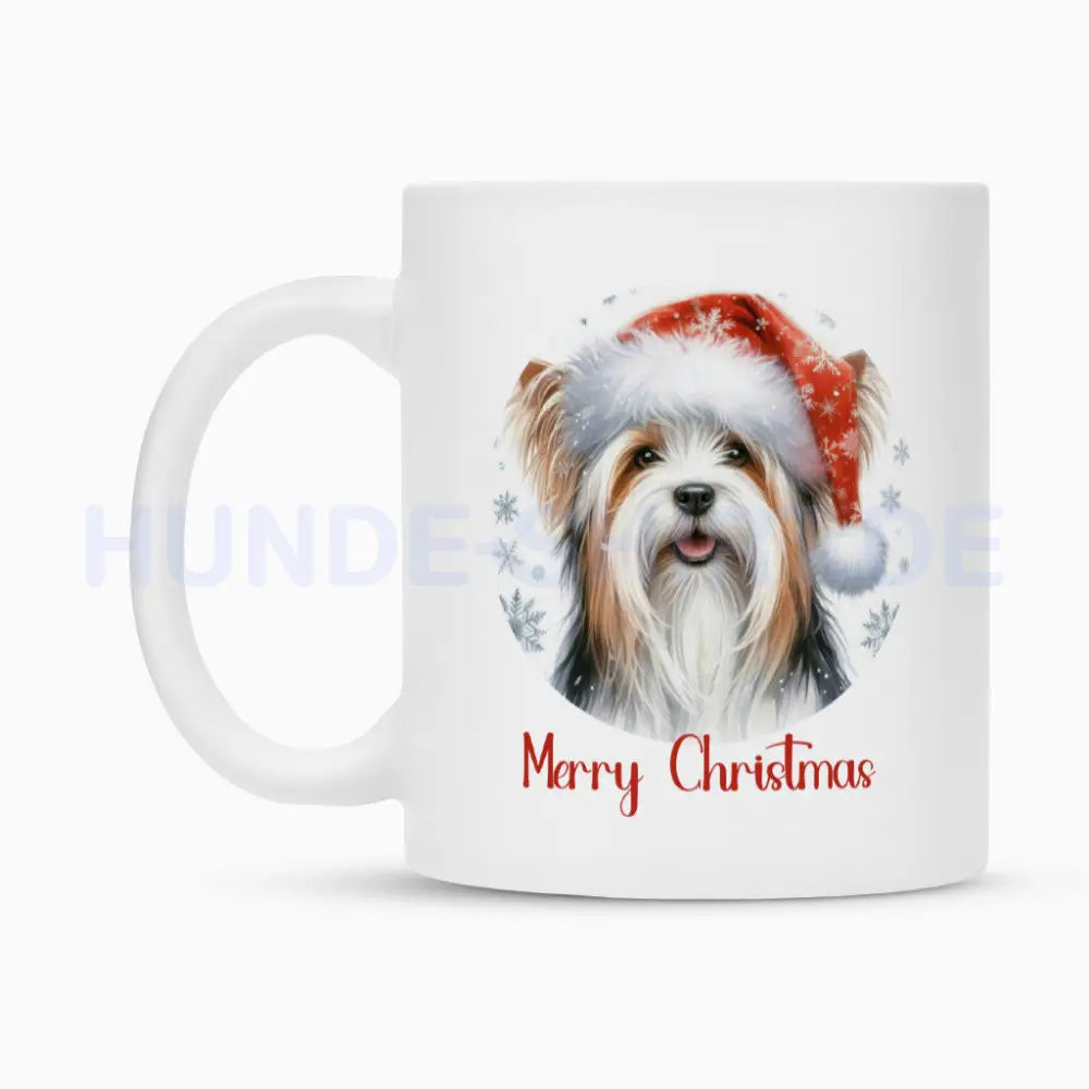 Tasse "Biewer Terrier - Merry Christmas 2" – hunde-shirt.de