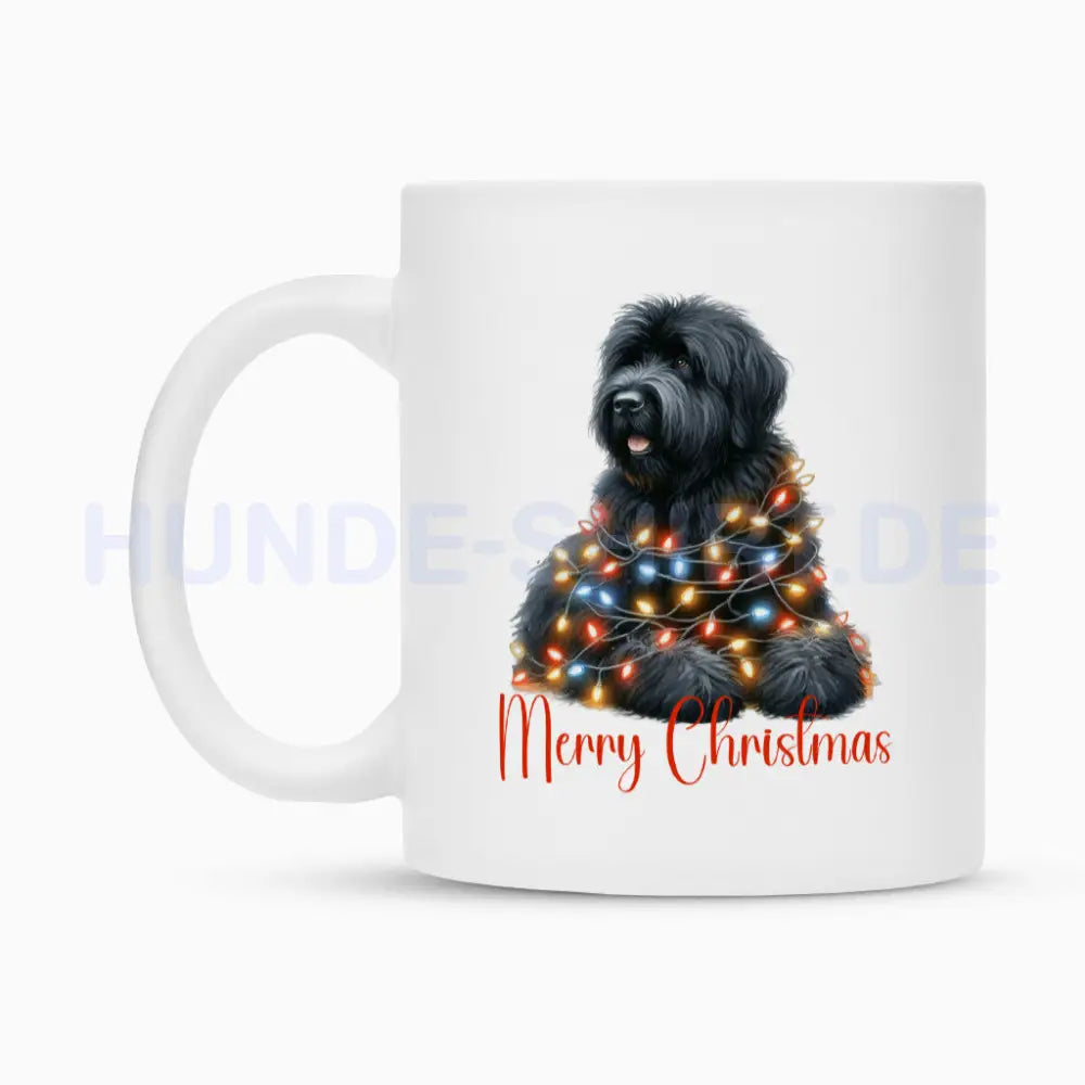 Tasse "Black Russian Terrier - Funny Christmas" – hunde-shirt.de