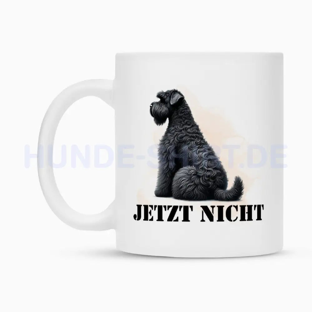 Tasse "Black Russian Terrier - JETZT NICHT" – hunde-shirt.de