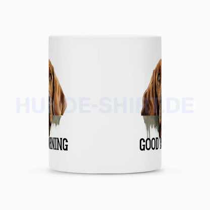 Tasse "Bloodhound - Good Morning" – hunde-shirt.de