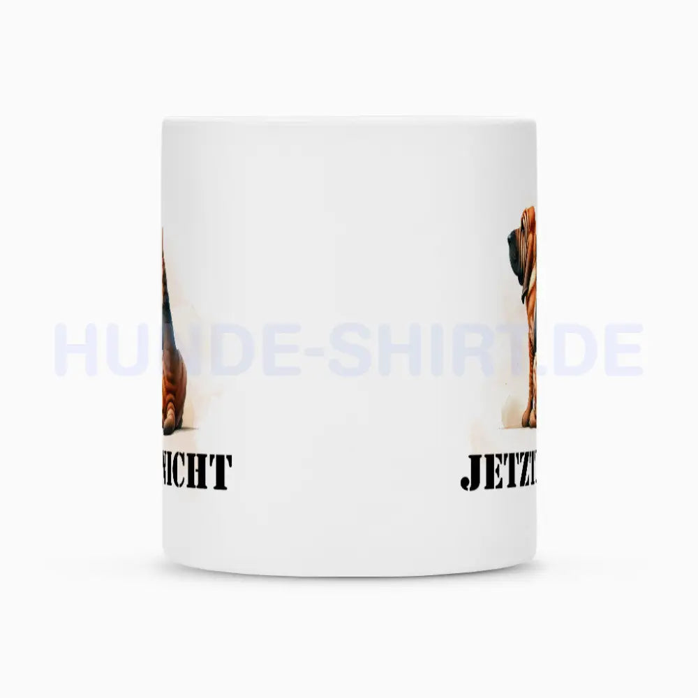 Tasse "Bloodhound - JETZT NICHT" – hunde-shirt.de