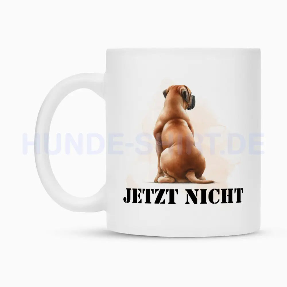 Tasse "Boerboel - JETZT NICHT" – hunde-shirt.de