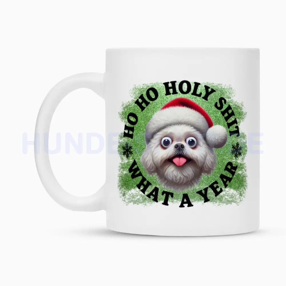 Tasse "Bologneser - HO HO..." – hunde-shirt.de