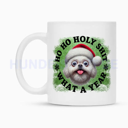 Tasse "Bologneser - HO HO..." – hunde-shirt.de