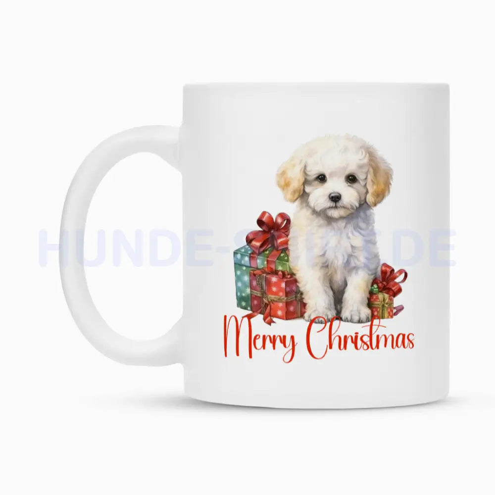 Tasse "Bologneser - Merry Christmas" – hunde-shirt.de