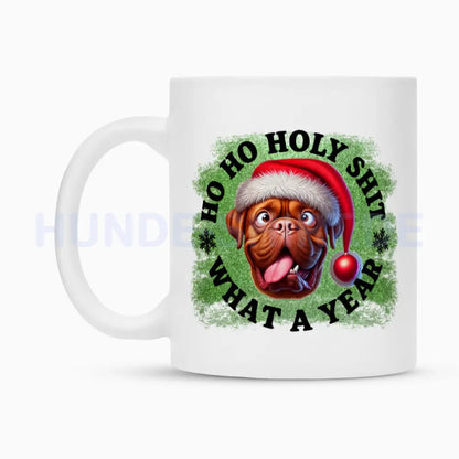 Tasse "Bordeaux Dogge - HO HO..." – hunde-shirt.de