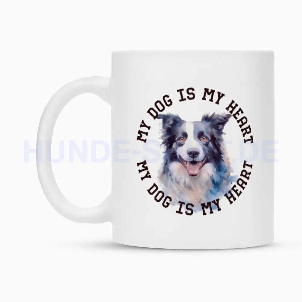 Tasse "Border Collie HEART 2" – hunde-shirt.de