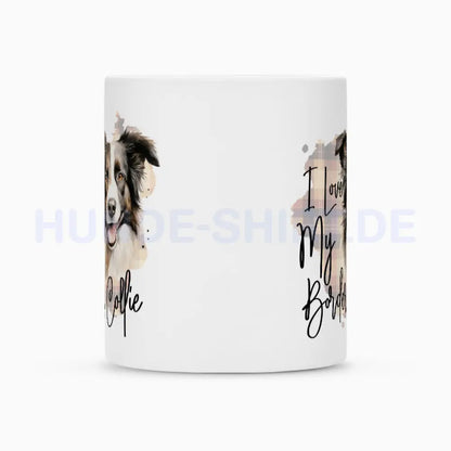 Tasse "Border Collie - I love..." – hunde-shirt.de