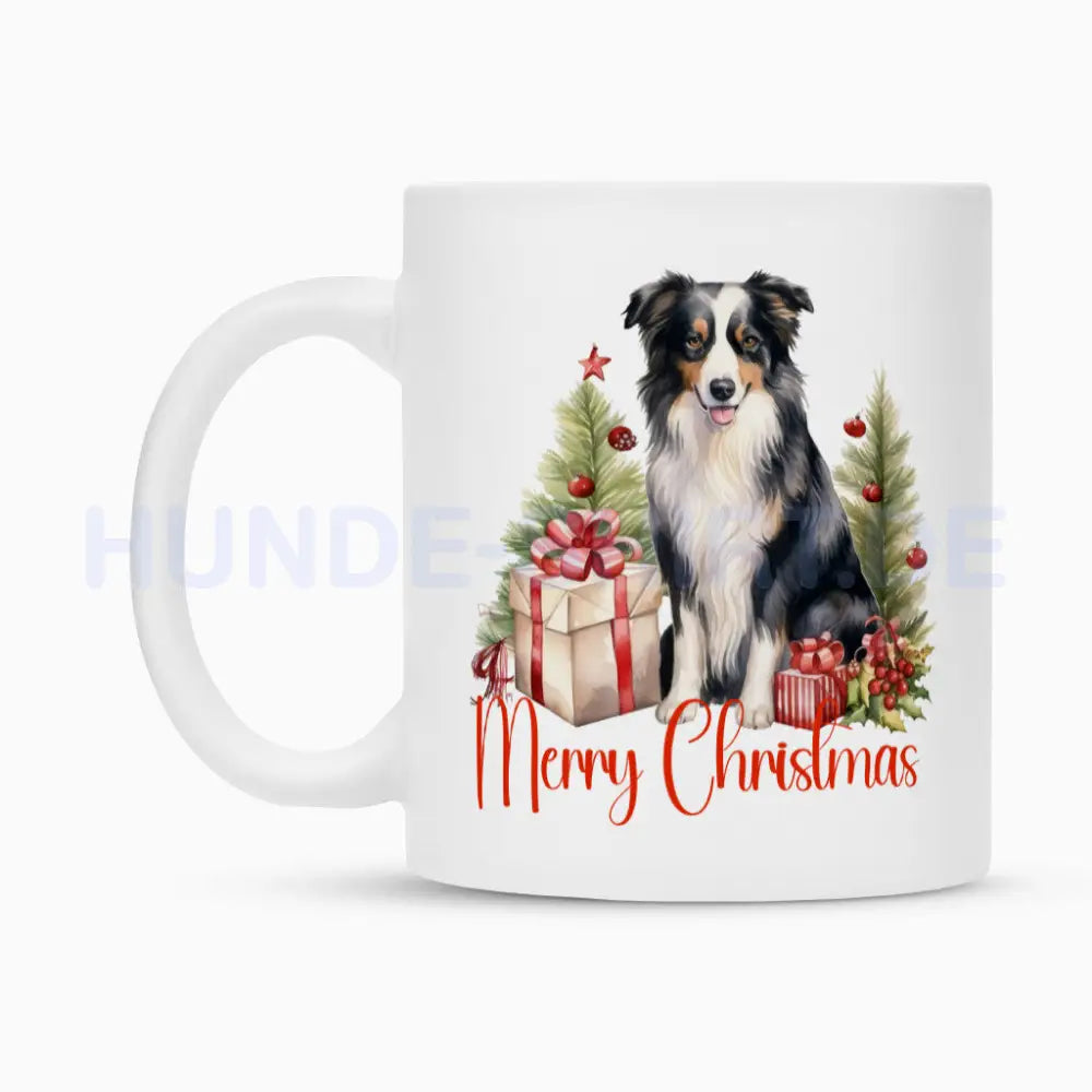 Tasse "Border Collie - Merry Christmas" – hunde-shirt.de